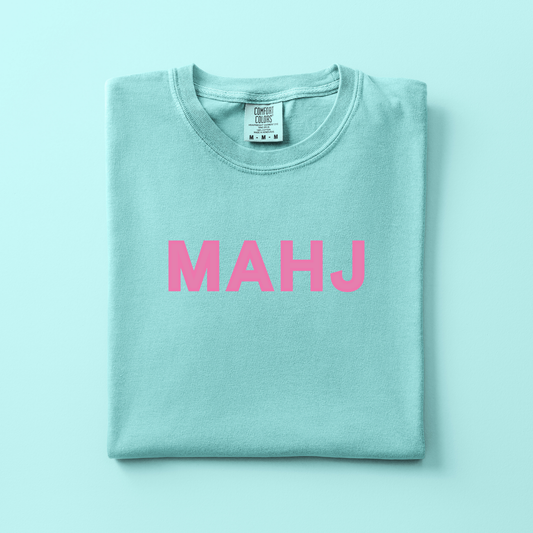 Mahj Tee in Chalky Mint